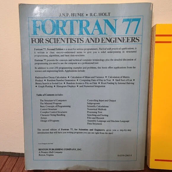 Two Vintage Fortran Programming Books - Picture 2 of 4